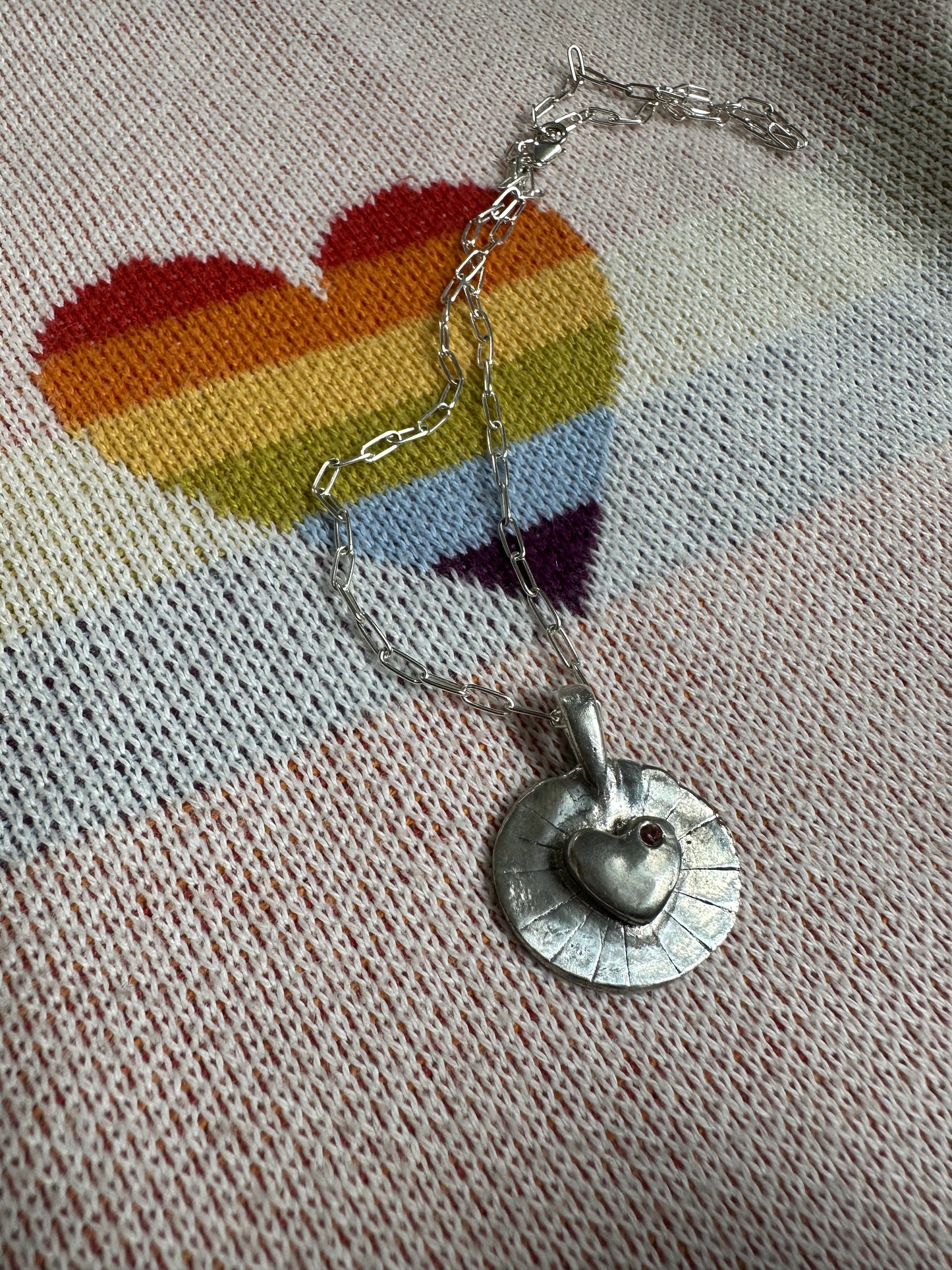 Love Heart Pendant Necklace