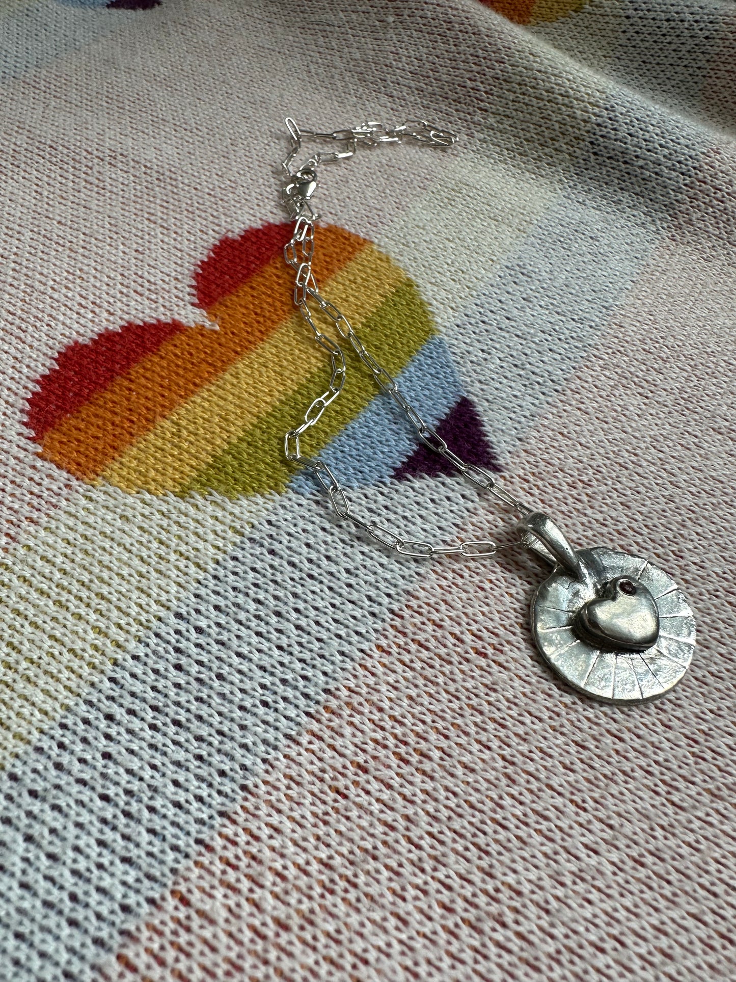 Love Heart Pendant Necklace