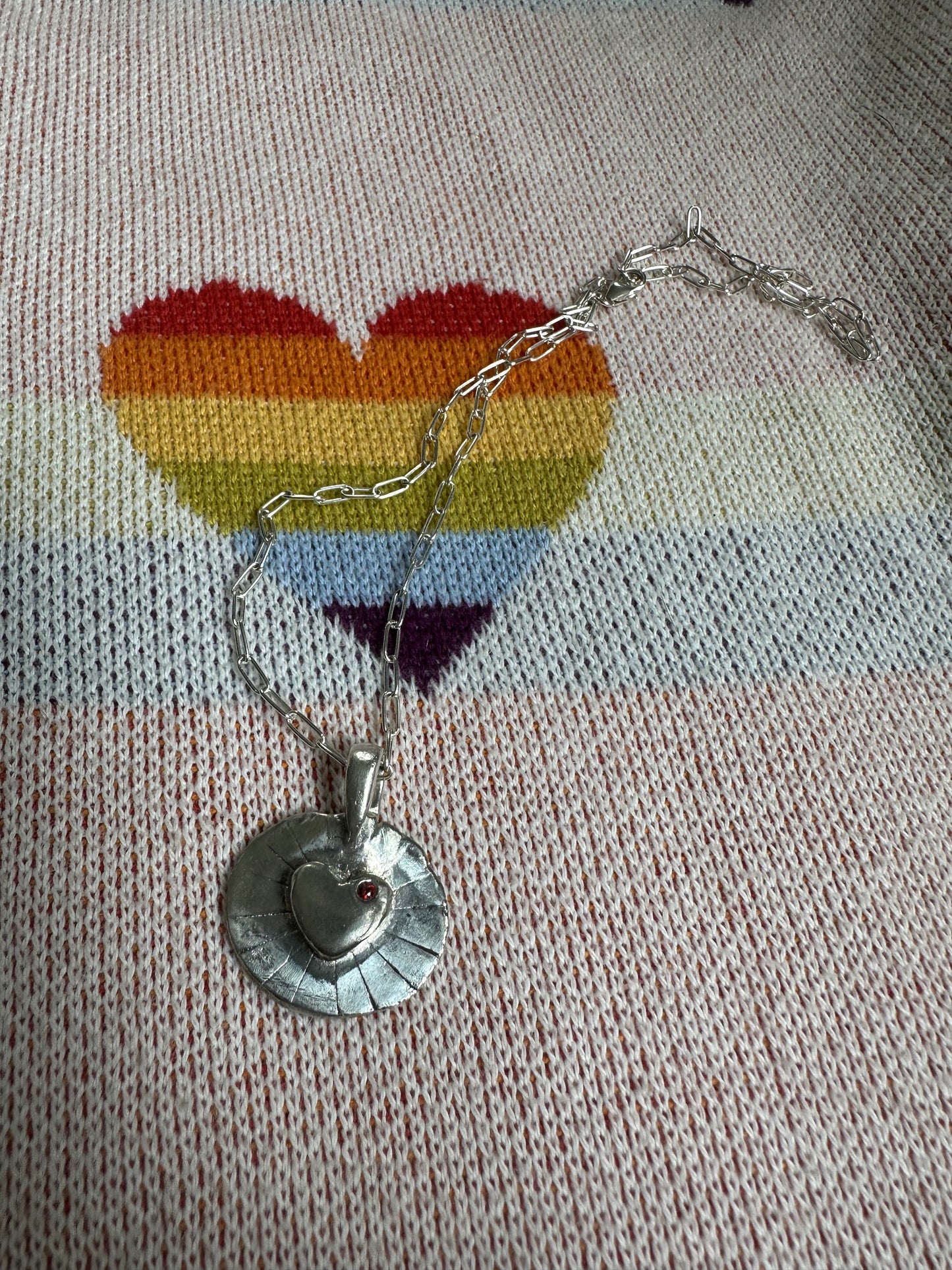 Love Heart Pendant Necklace